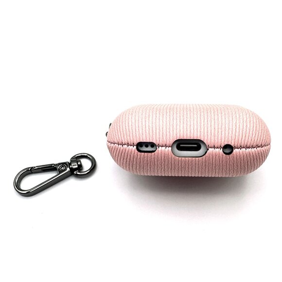 NWT Pink Striped Textured Silicone Case for Apple AirPods Pro 2 - Picture 5 of 5